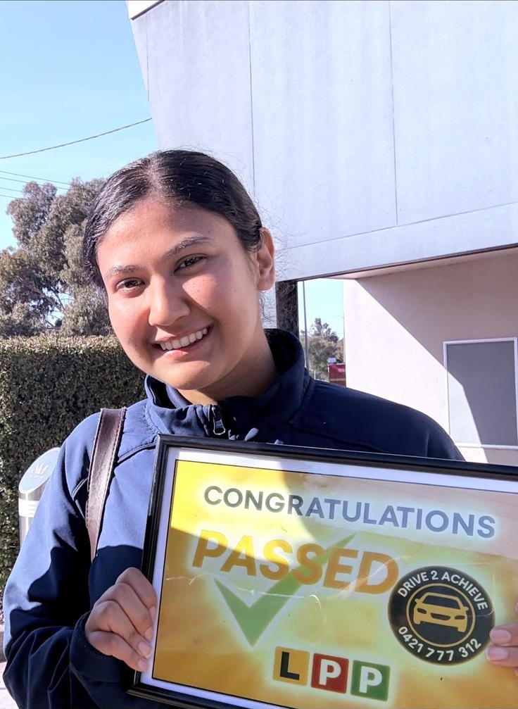 Sabita passed with Drive2Achieve