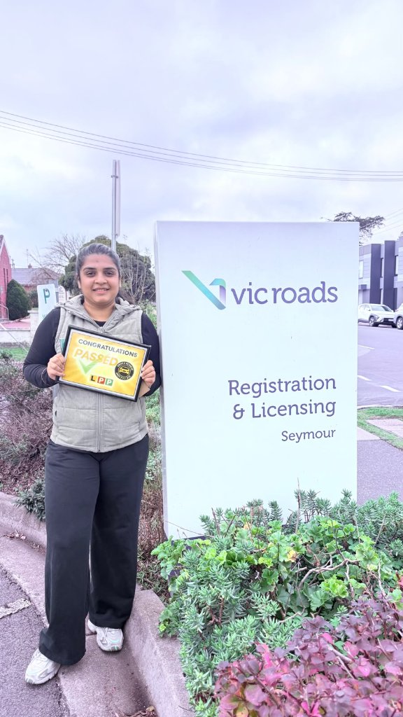 Kriti passed with Drive2Achieve