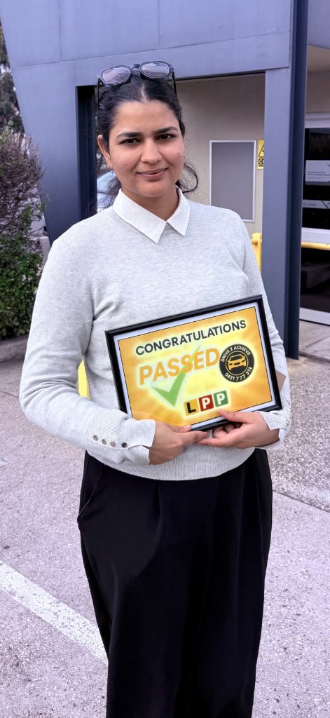 Pooja passed with Drive2Achieve