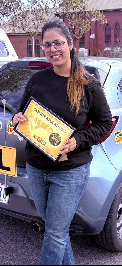 Vandna passed with Drive2Achieve